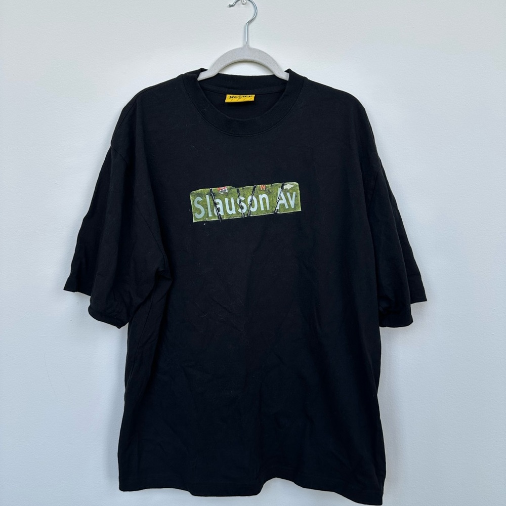 MENACE Black Graphic T-Shirt